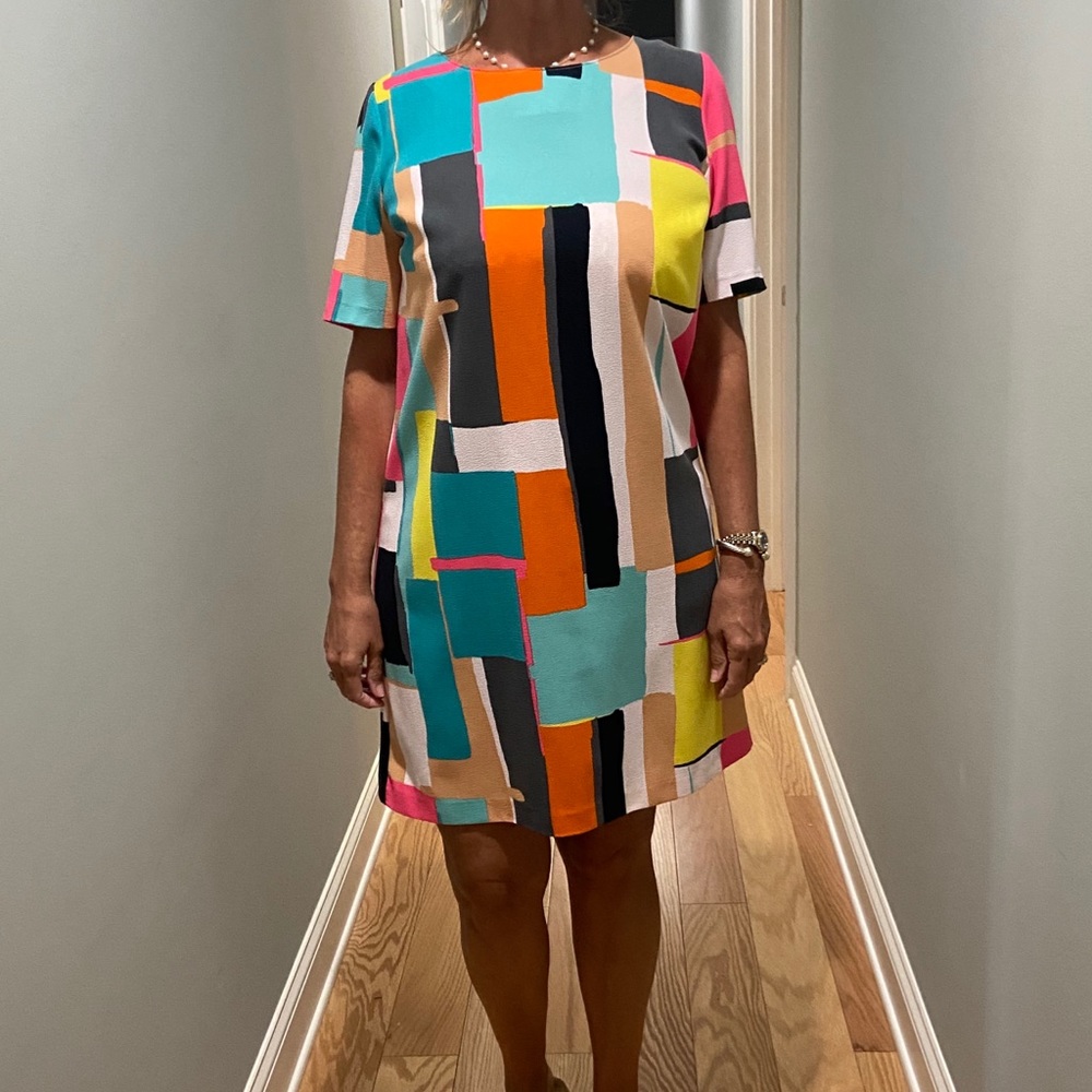 Color Block Dress